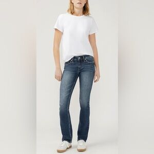 SILVER JEANS CO Women’s Suki Slim Bootcut Jeans
